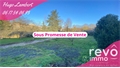 Terrain constructible à la vente